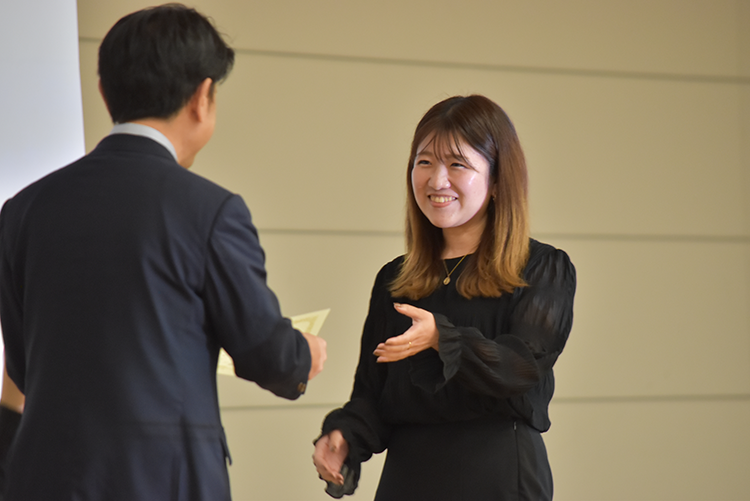 表彰の様子①